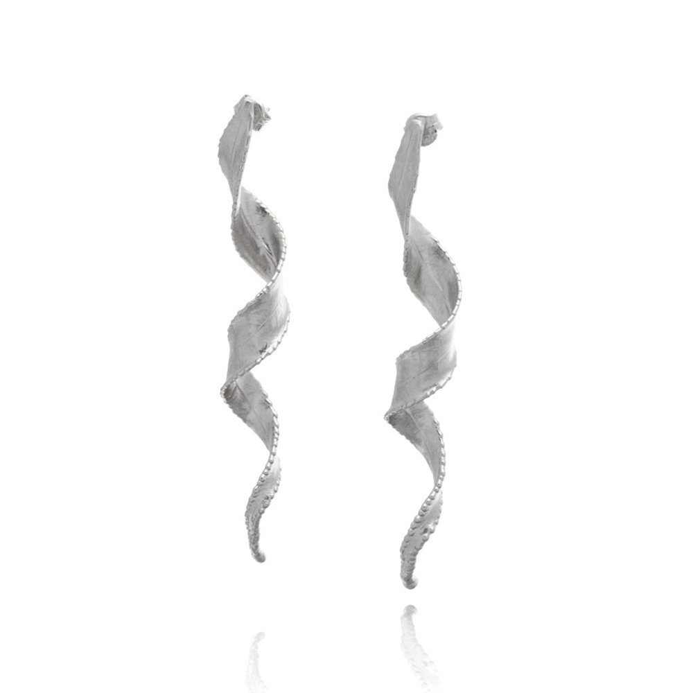 Medusa Earrings statement, drops & dangles, Sterling silver  