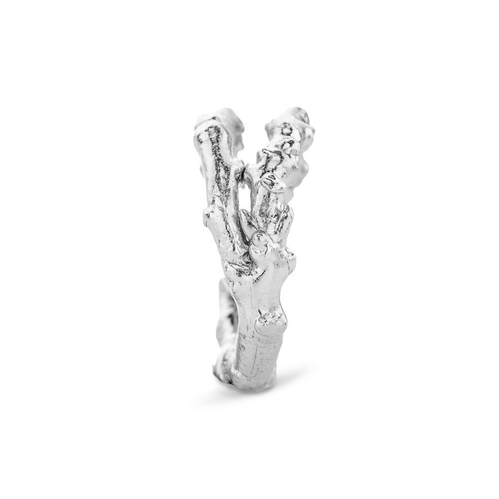 Sikinos Earrings geometric, earcuff, Sterling silver  