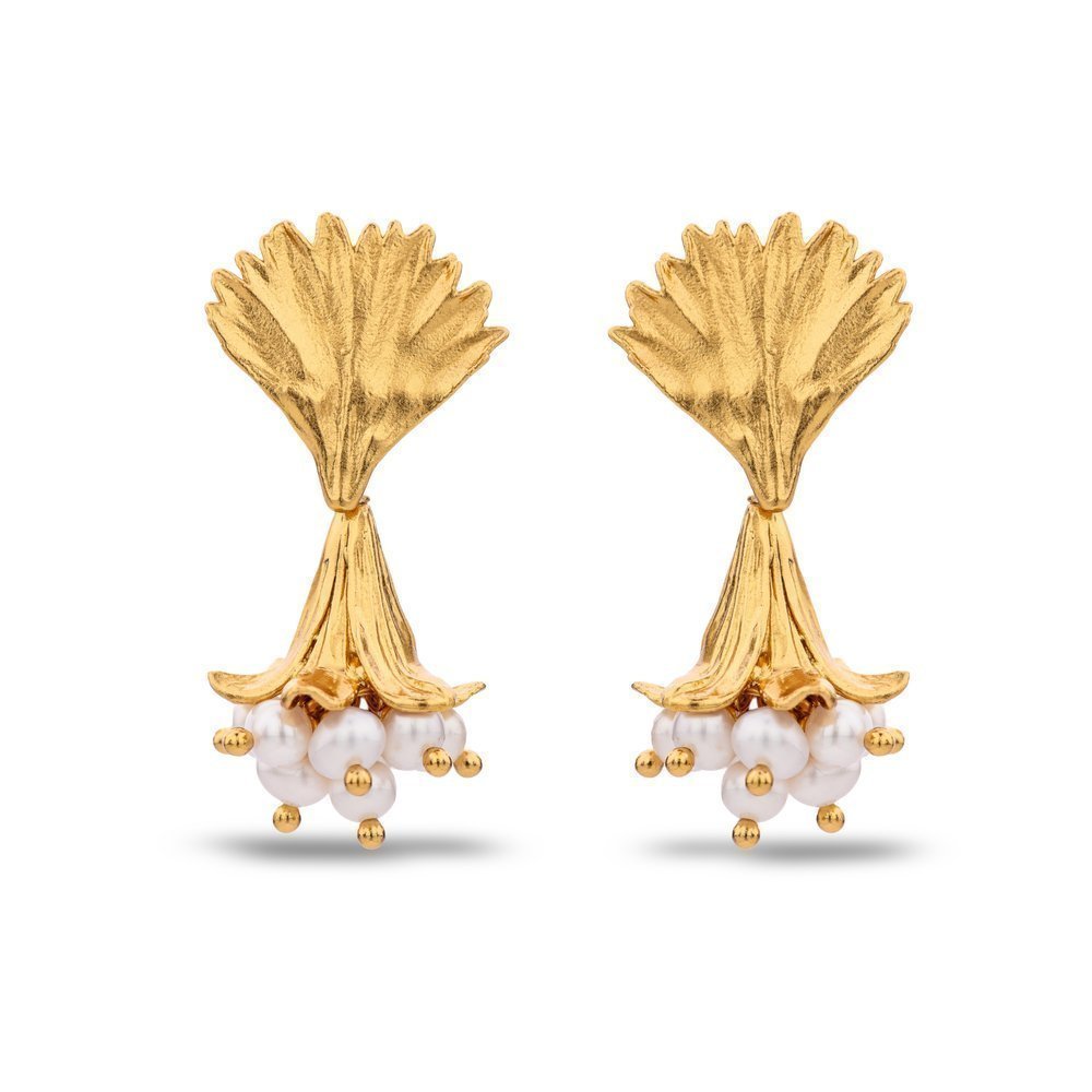 Earrings   24K Gold vermeil on sterling silver  