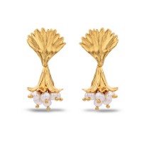 Earrings   24K Gold vermeil on sterling silver  