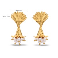 Earrings   24K Gold vermeil on sterling silver  