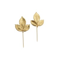 Antheia Rose Wedding Crowns Stefana  with X design on the back, 24K Gold plated  