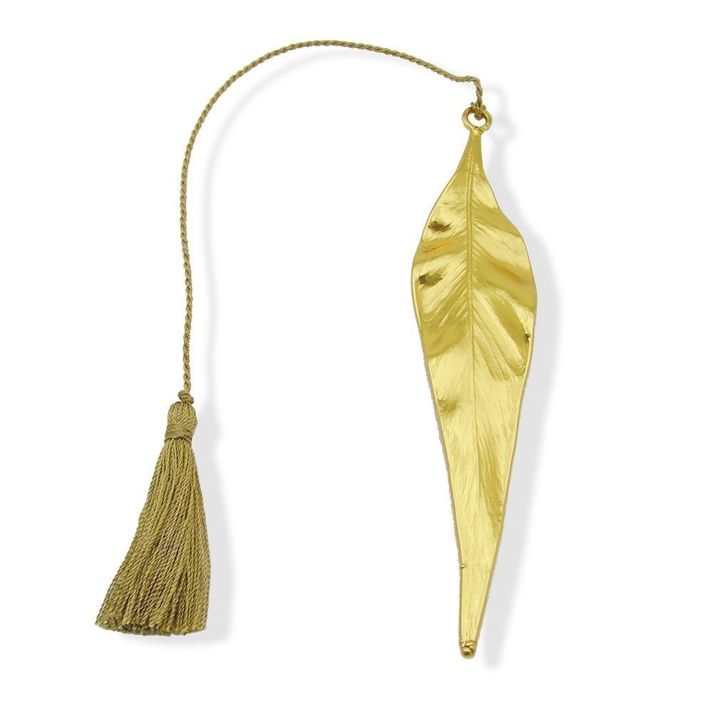 Bookmark Book Marker   24K Gold plated  
